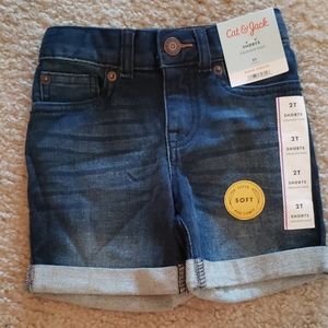 Cat & Jack denim shorts